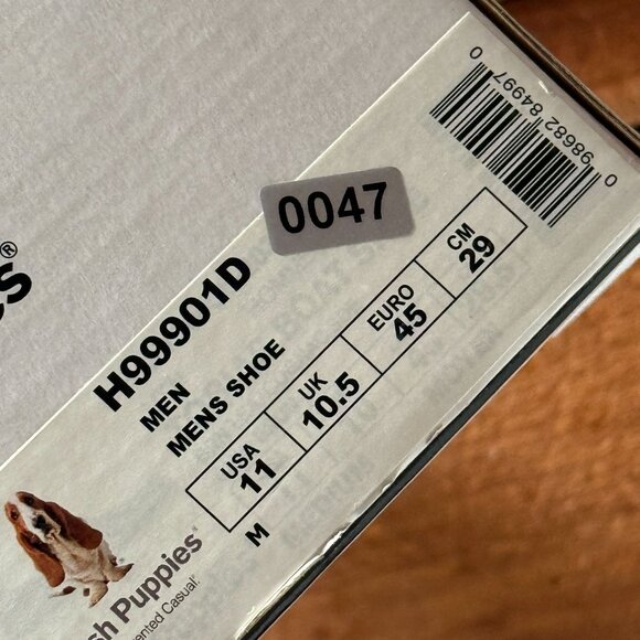 Hush Puppies Boat Shoes Mens Brown Suede Leather Lace Up Size 11 New NIB - Picture 3 of 10